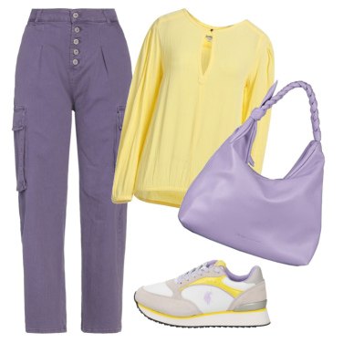 Outfit Blusas Amarillo Mujer: Outfit Mujer | Bantoa