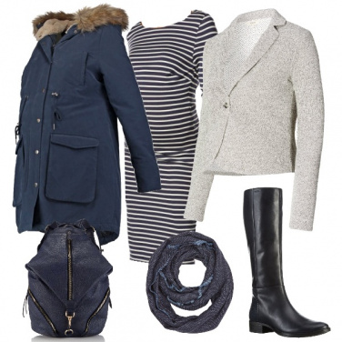 Outfit In dolce attesa in ufficio