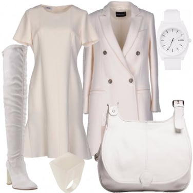 Outfit Bianco neve