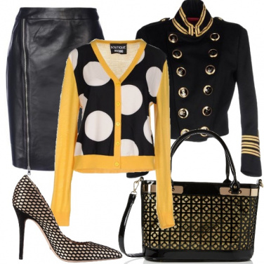 Outfit Oro nero
