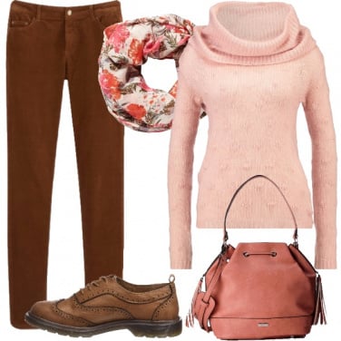 Outfit Sfumature di rosa