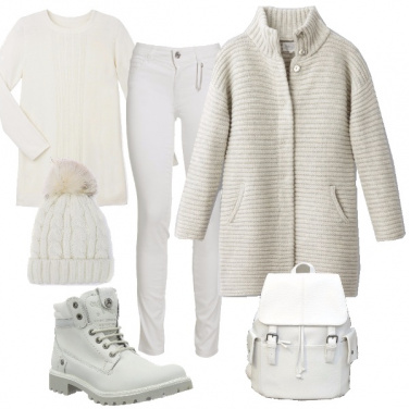 Outfit Fiocco di bianco