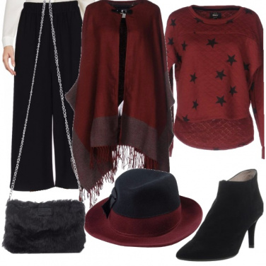 Outfit Felpa rivisitata in chiave classica