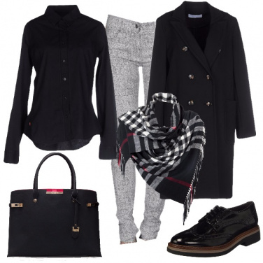 Outfit Nero urbano