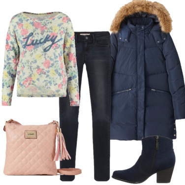Outfit Moderna e romantica