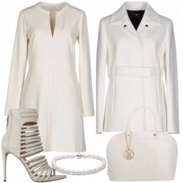 Outfit Purezza in bianco