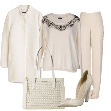 Outfit Elegantemente bianco