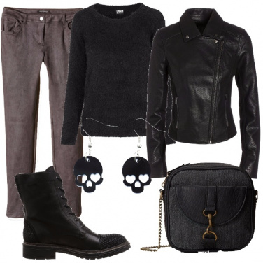Outfit Un\'anima rock