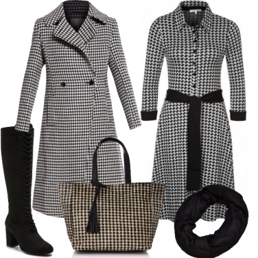 Outfit Pied de poule