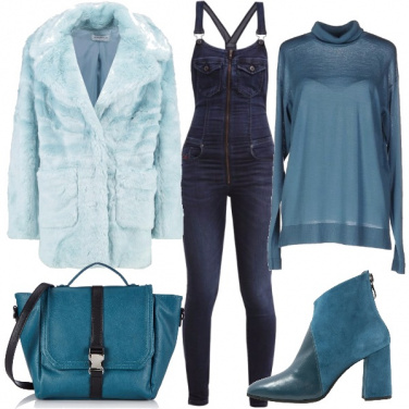 Outfit Variazioni di celeste