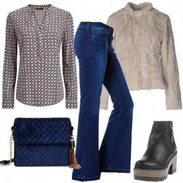 Outfit Glamour in stile vintage