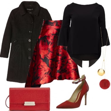 Outfit Eleganza in rosso