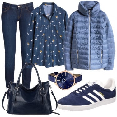 Outfit Molto blu