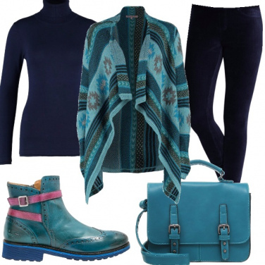 Outfit Stivaletto colorato