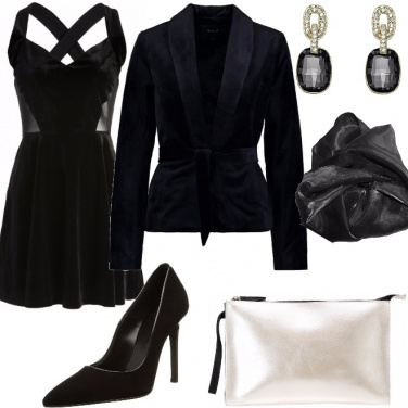 Outfit Eleganza in velluto