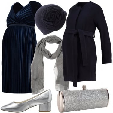 Outfit Cerimonia con il pancione