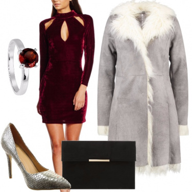 Outfit Avvolta nel velluto