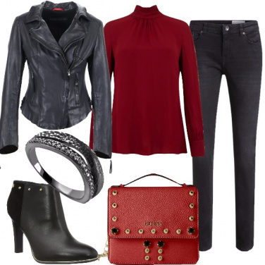 Outfit Spunti di rosso
