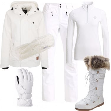 Outfit Settimana bianca