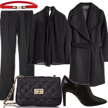 Outfit Un tocco di rosso