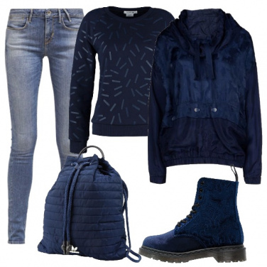 Outfit La scarpa di velluto