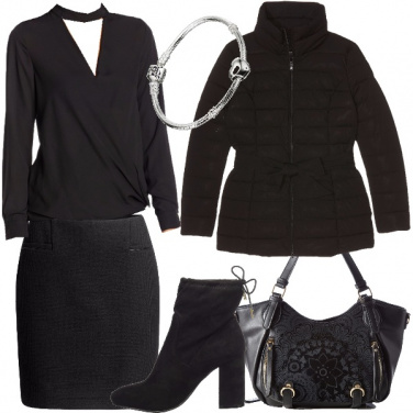 Outfit Nero semplice ed elegante