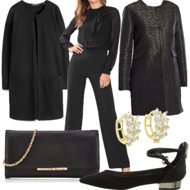 Outfit Eleganza sobria ma con glamour