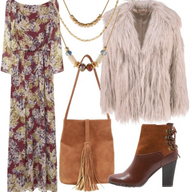 Outfit La giacca in ecopelliccia