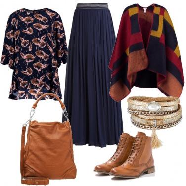 Outfit Toni cognac