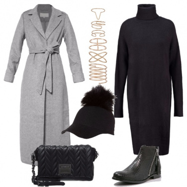 Outfit Cappellino in lana