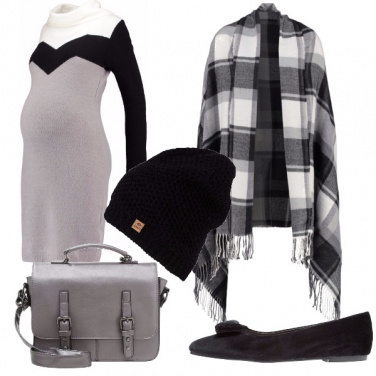 Outfit Mamma comoda e abbinata