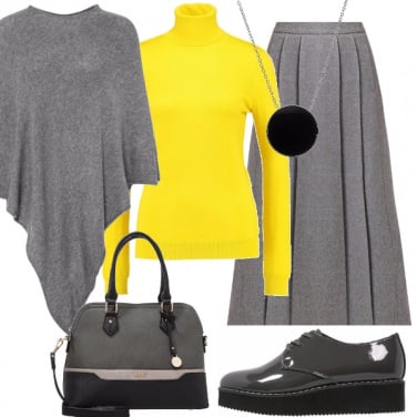 Outfit Giallo in autunno