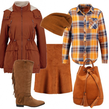 Outfit Texana dentro