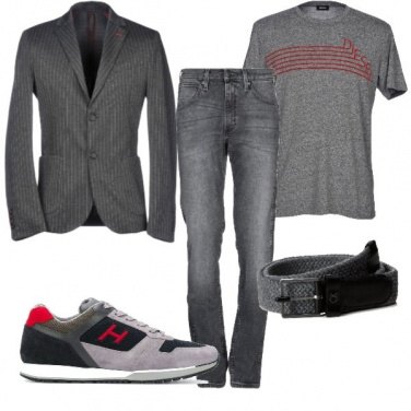 Outfit Rientro in grigio
