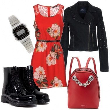 Outfit Fiori rock