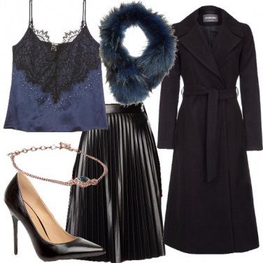 Outfit Al blu e nero non ci avevo pensato