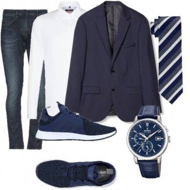 Outfit Casual blue