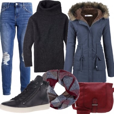Outfit La comodità è sneakers