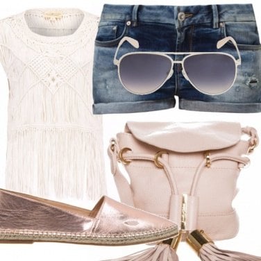 Outfit Top frange