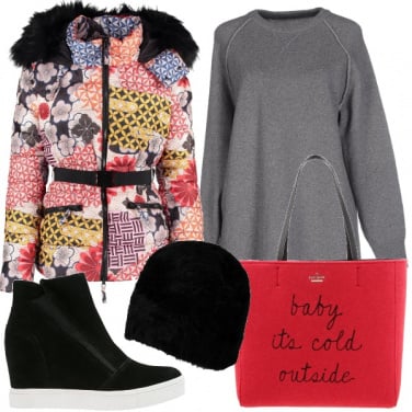Outfit Coloriamo il grigio