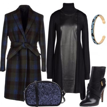 Outfit Cappotto check