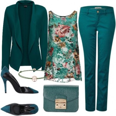 Outfit Variazioni di verde
