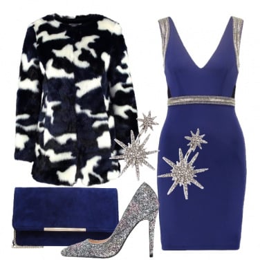 Outfit Brillante in blu