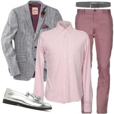 Outfit Con i mocassini silver