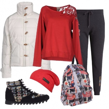 Outfit Domenica in completo relax