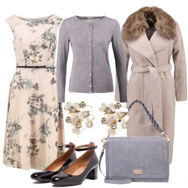 Outfit Romanticamente a fiori