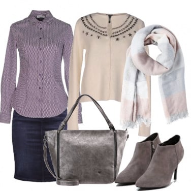 Outfit Denim e stelle