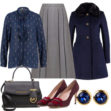Outfit La camicetta coi rossetti