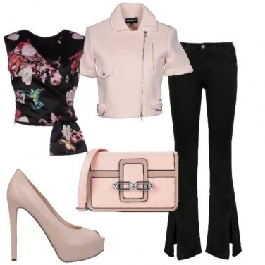 Outfit Il jeans con lo spacco