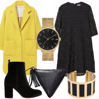 Outfit Giallo e nero